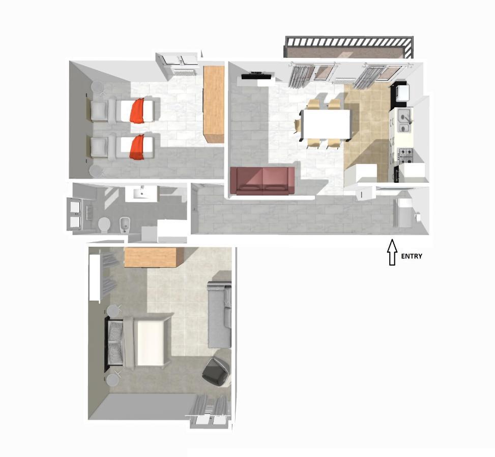 Lab3 City Private Apartment - 2 Bedrooms Pavia Exteriör bild
